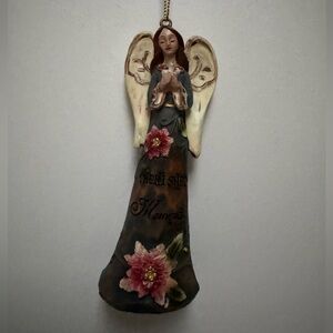 Angel Ornament Christmas Holiday Festive Gift Home Decor Vintage.